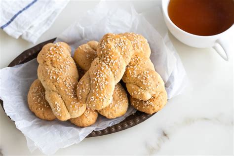 koulourakia-greek-butter-cookies-with-sesame image