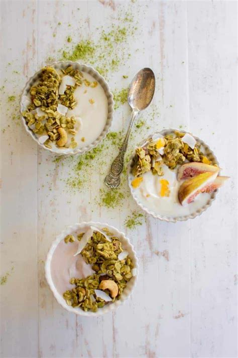 coconut-cashew-and-oat-green-tea-granola-this-mess image