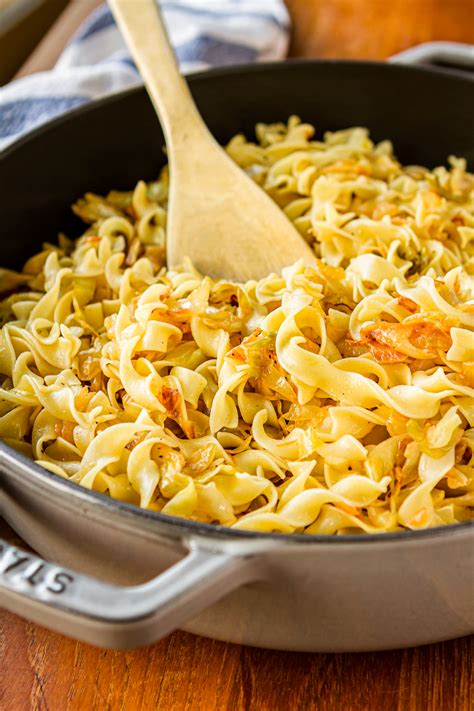 hungarian-fried-cabbage-and-noodles-haluska image