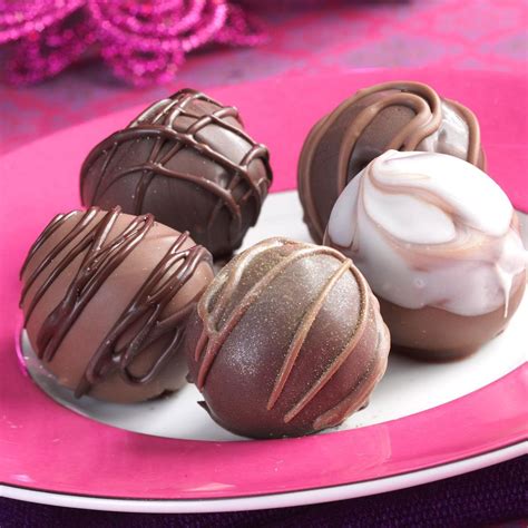 chocolate-cherry-truffles-recipe-how-to-make-it-taste-of-home image