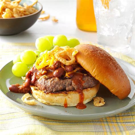 cheddar-chili-burgers-recipe-how-to-make-it-taste image