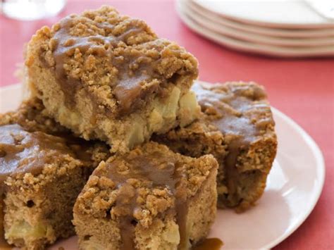 apple-coffee-cake-with-crumble-topping-and-brown-sugar-glaze image