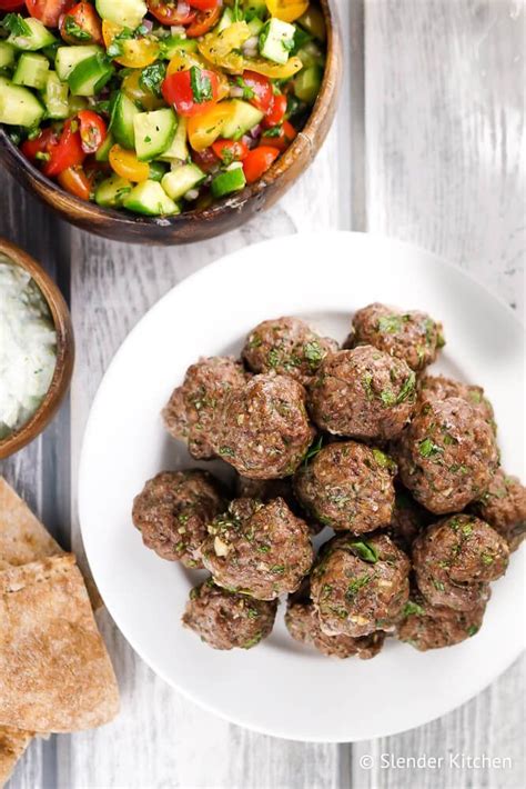 healthy-greek-meatballs-slender-kitchen image