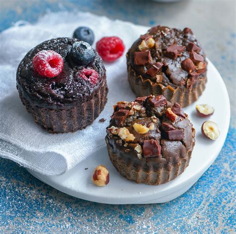 protein-brownie-muffins-healthy-recipe-ww-uk image