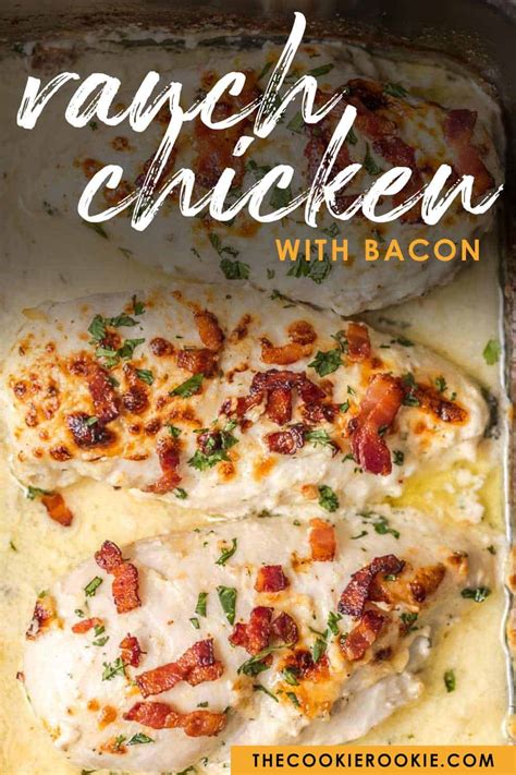 chicken-bacon-ranch-recipe-and-video-the-cookie image