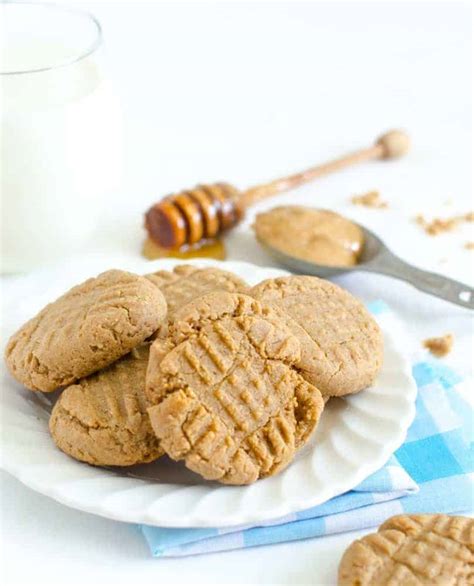 honey-sweetened-peanut-butter-cookies-bless-this-mess image