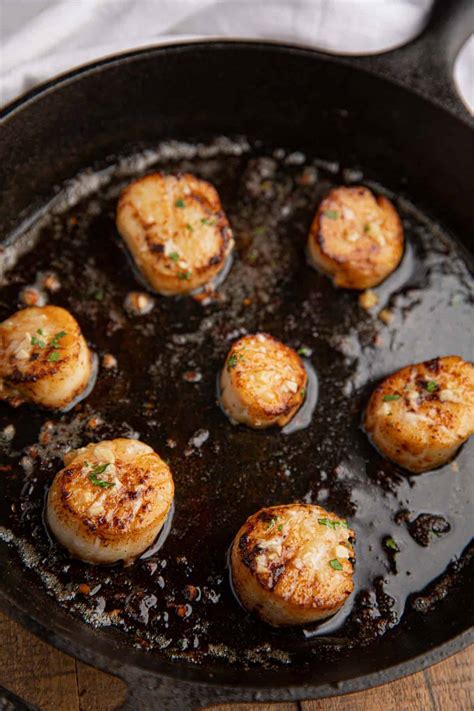 pan-seared-scallops-browned-butter-garlic image