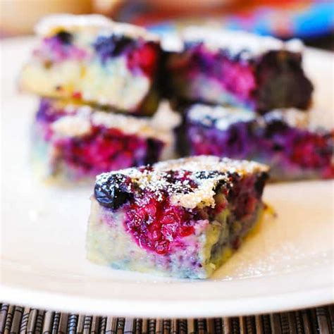 berry-clafoutis-with-blackberries-and-blueberries image