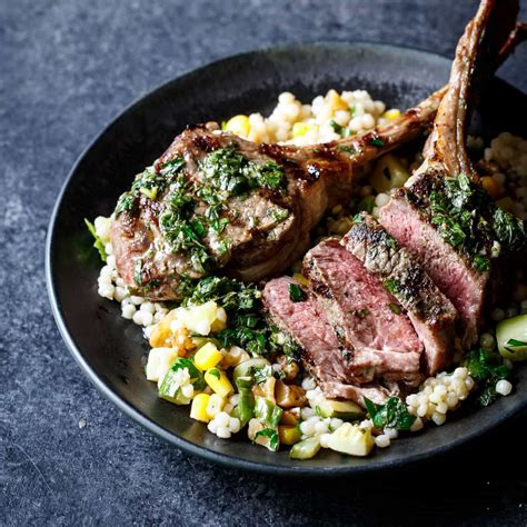 grilled-lamb-chops-with-mint-chimichurri-shared image