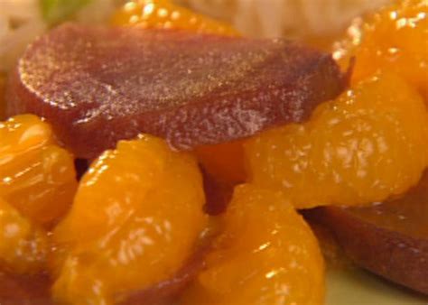 mandarin-beet-salad-recipe-robin-miller-food-network image