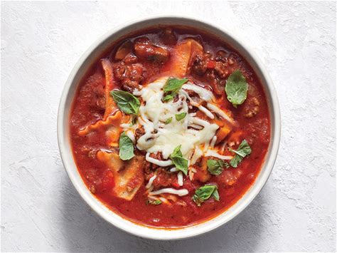 slow-cooker-lazy-lasagna-soup-recipe-cooking-light image