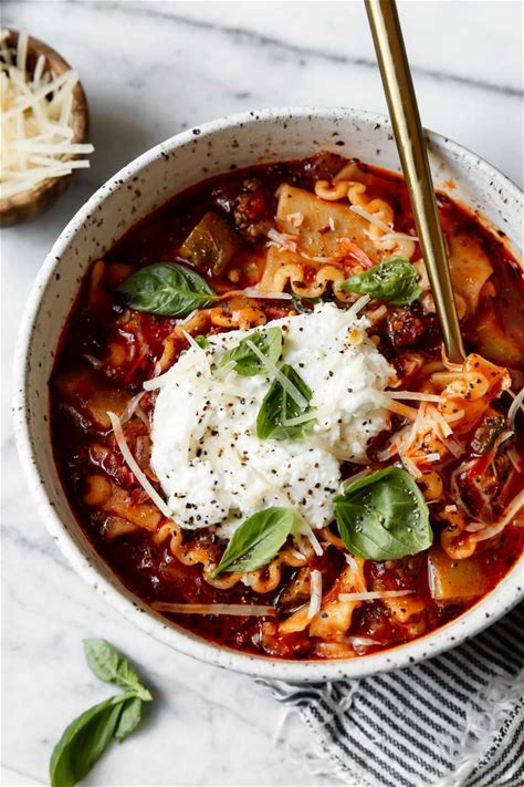 instant-pot-lasagna-soup-the-real-food-dietitians image