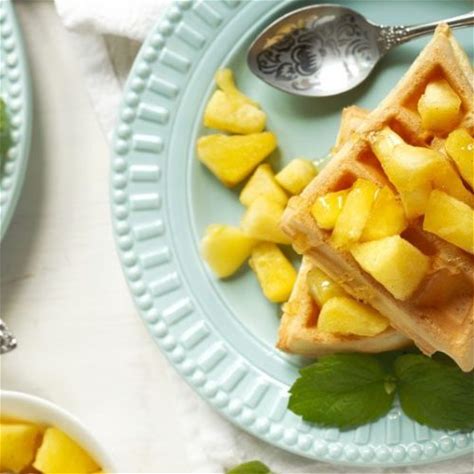 waffles-with-caramelized-apples image