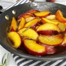 caramelized-skillet-peaches-baking-like-a-chef image