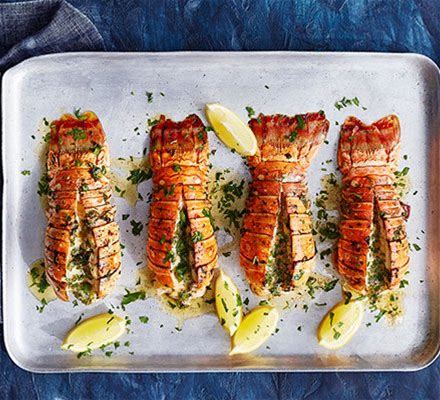 grilled-lobster-tails-with-lemon-herb-butter image