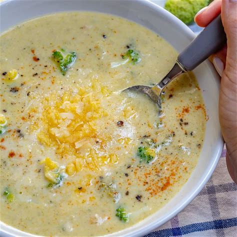 healthy-broccoli-cheddar-soup-recipe-healthy-fitness image