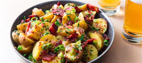 best-hot-german-potato-salad-recipe-delish image