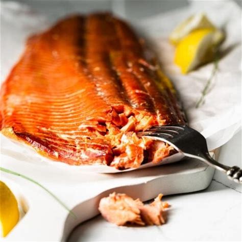 simple-smoked-salmon-recipe-salt-pepper-skillet image