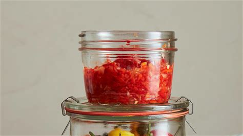hot-red-pepper-relish-recipe-martha-stewart image