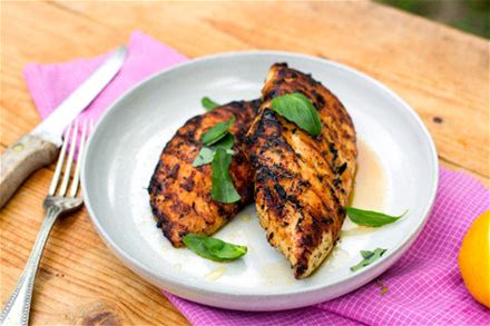 lemon-and-thyme-grilled-chicken-breasts image