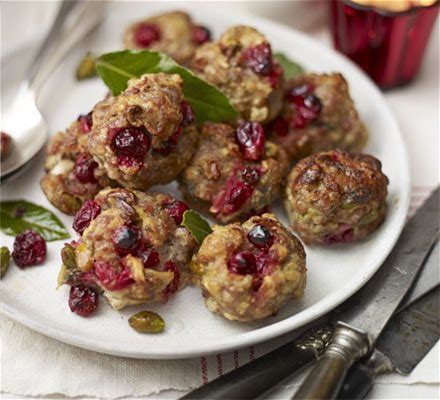 sausage-cranberry-stuffing-recipe-bbc-good-food image