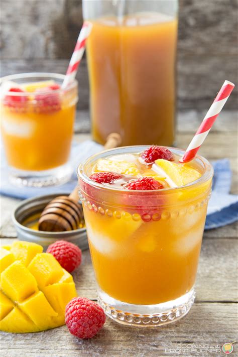 easy-raspberry-mango-iced-tea-cooking-on-the-front image