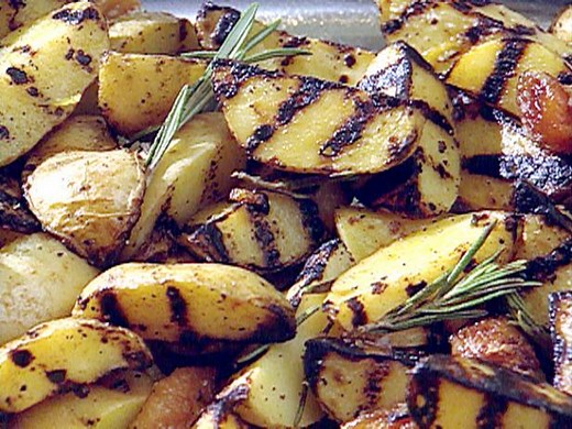 grilled-new-potatoes-with-lemon-garlic-and-rosemary image