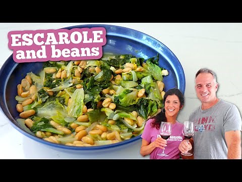 escarole-and-beans-recipe-italian-food-youtube image