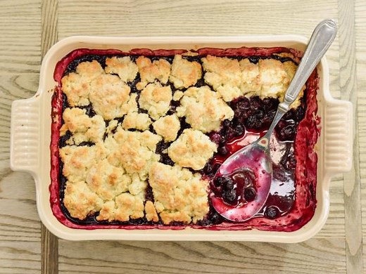 blueberry-cobbler-recipe-ree-drummond-food-network image