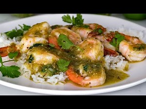 salsa-verde-shrimp-kevin-is-cooking image