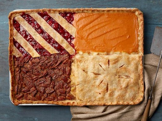 four-flavor-sheet-pan-pie-recipe-food-network-kitchen image