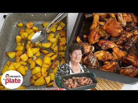italian-grandma-makes-roasted-chicken-with-potatoes image