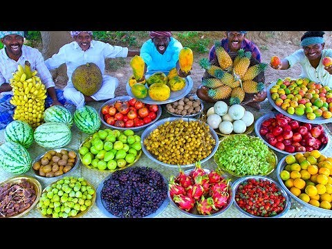colourful-healthy-fruits-mixed-salad-recipe-youtube image