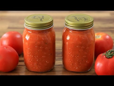 how-to-make-homemade-tomato-sauce-youtube image