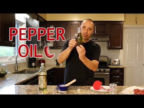 how-to-make-hot-pepper-infused-oil-youtube image