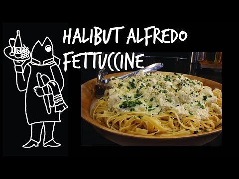 halibut-recipes-try-this-halibut-alfredo-fettuccine image
