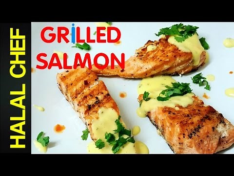 easy-grilled-salmon-with-hollandaise-sauce-popular image