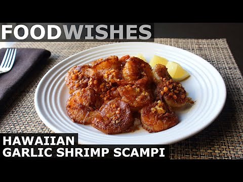 hawaiian-garlic-shrimp-scampi-food-wishes-youtube image