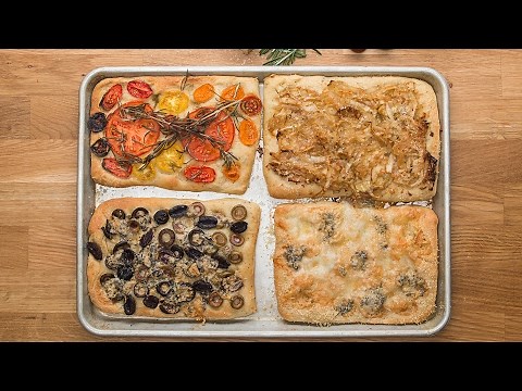 herbed-flatbread-focaccia-4-ways-youtube image