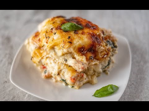 the-best-seafood-lasagna-recipe-youtube image