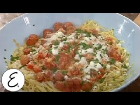 spaghetti-with-hot-dogs-emeril-lagasse-youtube image