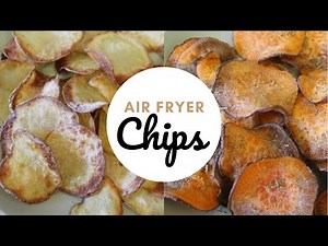 crispy-air-fryer-potato-chips-ninja-air-fryer image