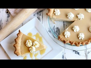 honey-custard-pie-recipe-youtube image