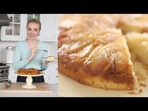 pear-upside-down-cake-sweet-talk-with-lindsay-strand image