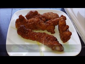 honey-barbecue-chicken-strips-quick-lunch-youtube image