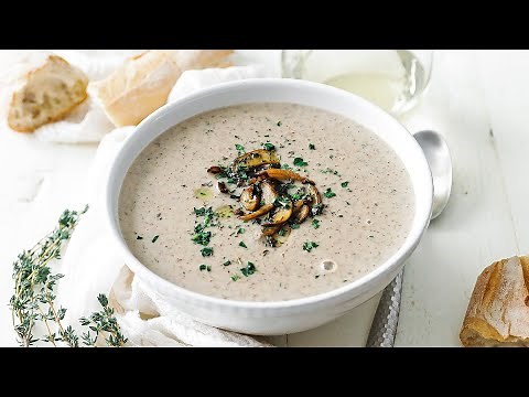 homemade-cream-of-mushroom-soup-recipe-youtube image