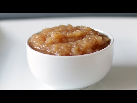 easy-amazing-homemade-applesauce-recipe-youtube image